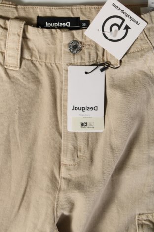 Γυναικείο Τζίν Desigual, Μέγεθος S, Χρώμα  Μπέζ, Τιμή 35,46 €