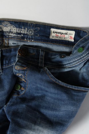Damskie jeansy Desigual, Rozmiar S, Kolor Niebieski, Cena 172,41 zł