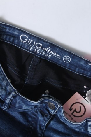 Γυναικείο Τζίν Gina, Μέγεθος L, Χρώμα Μπλέ, Τιμή 17,94 €