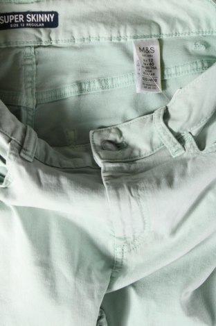 Dámské džíny  Marks & Spencer, Velikost M, Barva Zelená, Cena  103,00 Kč