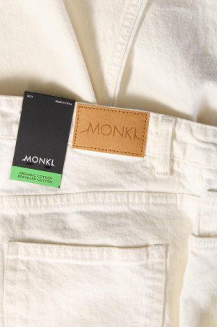 Damen Jeans Monki, Größe L, Farbe Weiß, Preis 15,07 €