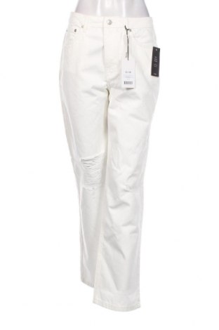 Damskie jeansy NA-KD, Rozmiar M, Kolor Biały, Cena 123,95 zł