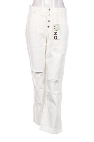 Γυναικείο Τζίν ONLY, Μέγεθος M, Χρώμα Λευκό, Τιμή 16,27 €