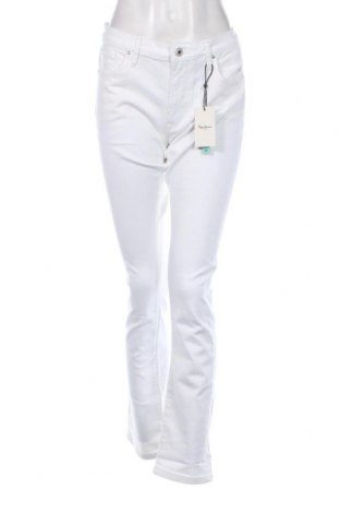 Дамски дънки Pepe Jeans, Размер L, Цвят Бял, Цена 30,96 лв.