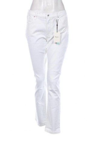 Дамски дънки Pepe Jeans, Размер M, Цвят Бял, Цена 25,80 лв.