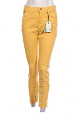 Дамски дънки Pepe Jeans, Размер S, Цвят Жълт, Цена 25,80 лв.