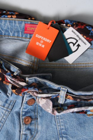 Дамски дънки Superdry, Размер M, Цвят Син, Цена 115,00 лв.