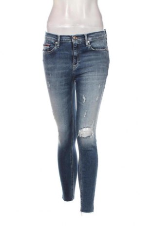 Дамски дънки Tommy Jeans, Размер M, Цвят Син, Цена 122,40 лв.