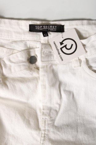 Damen Jeans Top Secret, Größe L, Farbe Weiß, Preis 16,86 €