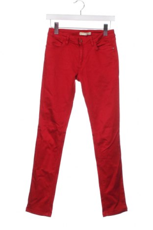 Blugi de femei Zara, Mărime XS, Culoare Roșu, Preț 88,82 Lei