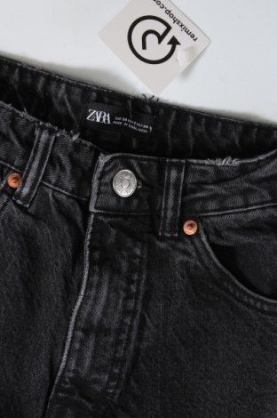 Дамски дънки Zara, Размер XS, Цвят Сив, Цена 27,00 лв.