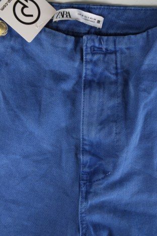 Blugi de femei Zara, Mărime XS, Culoare Albastru, Preț 88,82 Lei