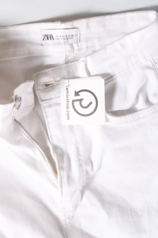 Dámské džíny  Zara, Velikost S, Barva Bílá, Cena  205,00 Kč