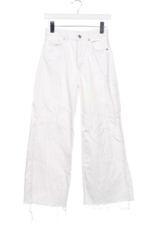 Dámské džíny  Zara, Velikost XS, Barva Bílá, Cena  205,00 Kč