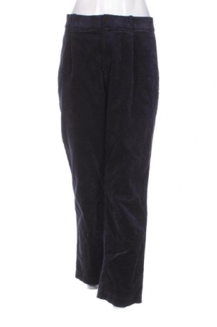 Pantaloni de velvet de femei, Mărime S, Culoare Albastru, Preț 95,39 Lei