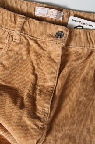 Дамски джинси Bpc Bonprix Collection, Размер L, Цвят Бежов, Цена 7,25 лв.