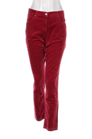 Pantaloni de velvet de femei Brax, Mărime XL, Culoare Roșu, Preț 134,21 Lei