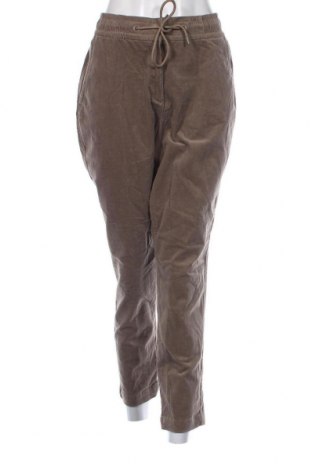 Pantaloni de velvet de femei C&A, Mărime L, Culoare Gri, Preț 28,62 Lei