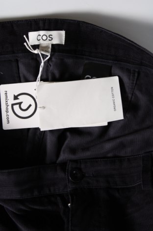 Γυναικείο κοτλέ παντελόνι COS, Μέγεθος XL, Χρώμα Μπλέ, Τιμή 32,58 €