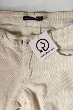 Pantaloni de velvet de femei Calliope, Mărime S, Culoare Ecru, Preț 39,74 Lei