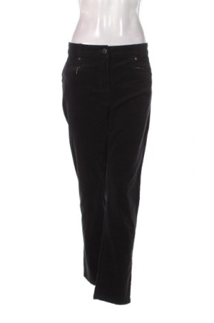 Γυναικείο κοτλέ παντελόνι Canda, Μέγεθος XL, Χρώμα Μαύρο, Τιμή 28,45 €
