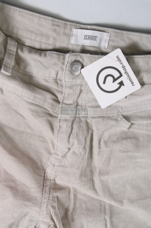 Pantaloni de velvet de femei Closed, Mărime XS, Culoare Bej, Preț 206,58 Lei