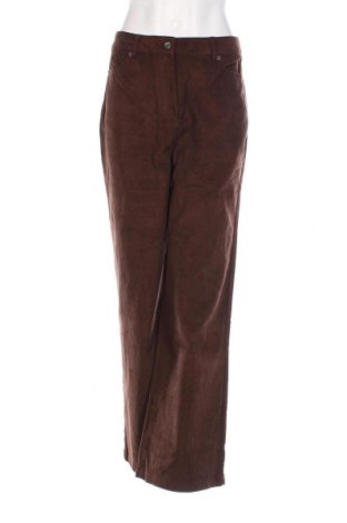 Γυναικείο κοτλέ παντελόνι Even&Odd, Μέγεθος M, Χρώμα Καφέ, Τιμή 6,40 €