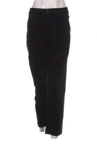 Γυναικείο κοτλέ παντελόνι H&M, Μέγεθος XXL, Χρώμα Μαύρο, Τιμή 15,95 €