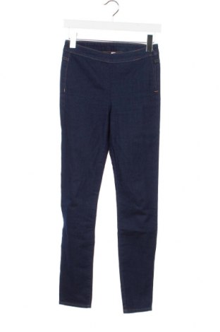 Pantaloni de velvet de femei H&M Divided, Mărime XS, Culoare Albastru, Preț 44,39 Lei