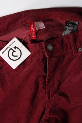 Damen Cordhose H&M Divided, Größe M, Farbe Rot, Preis € 4,45
