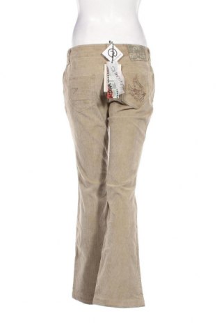 Pantaloni de velvet de femei Kenvelo, Mărime M, Culoare Bej, Preț 76,05 Lei