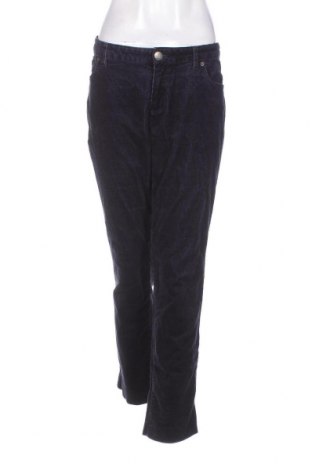 Pantaloni de velvet de femei Lands' End, Mărime XL, Culoare Albastru, Preț 86,44 Lei