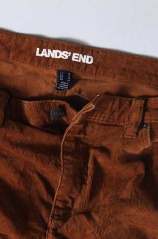 Pantaloni de velvet de femei Lands' End, Mărime M, Culoare Maro, Preț 22,89 Lei