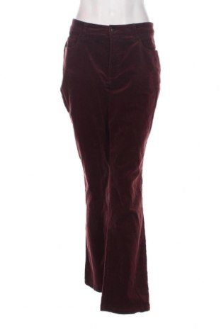 Γυναικείο κοτλέ παντελόνι Mac, Μέγεθος XL, Χρώμα Κόκκινο, Τιμή 8,41 €