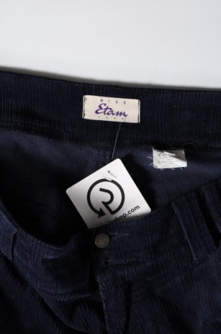 Pantaloni de velvet de femei Miss Etam, Mărime L, Culoare Albastru, Preț 56,55 Lei