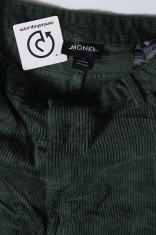 Дамски джинси Monki, Размер M, Цвят Зелен, Цена 4,75 лв.