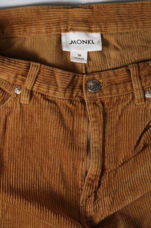 Γυναικείο κοτλέ παντελόνι Monki, Μέγεθος M, Χρώμα  Μπέζ, Τιμή 5,10 €