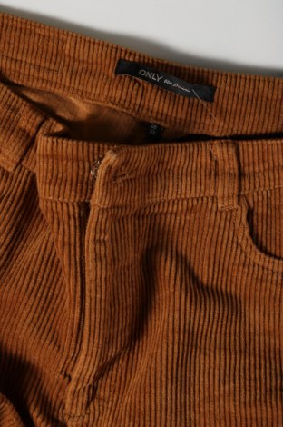 Γυναικείο κοτλέ παντελόνι ONLY, Μέγεθος M, Χρώμα  Μπέζ, Τιμή 6,58 €