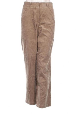 Pantaloni de velvet de femei Piombo, Mărime S, Culoare Bej, Preț 470,15 Lei