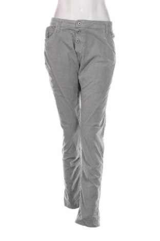 Γυναικείο κοτλέ παντελόνι Please, Μέγεθος XL, Χρώμα Γκρί, Τιμή 42,06 €