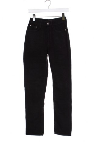Pantaloni de velvet de femei River Island, Mărime XXS, Culoare Negru, Preț 67,98 Lei
