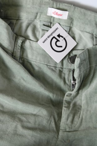 Γυναικείο κοτλέ παντελόνι S.Oliver, Μέγεθος M, Χρώμα Πράσινο, Τιμή 5,07 €