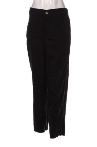 Γυναικείο κοτλέ παντελόνι SHEIN, Μέγεθος XL, Χρώμα Μαύρο, Τιμή 3,59 €