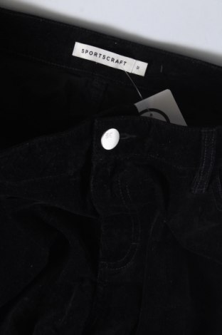 Pantaloni de velvet de femei Sportscraft, Mărime M, Culoare Negru, Preț 89,47 Lei