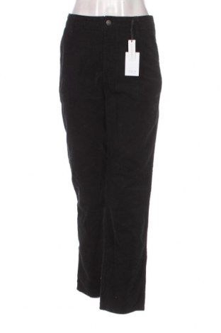 Pantaloni de velvet de femei Subdued, Mărime M, Culoare Negru, Preț 61,18 Lei