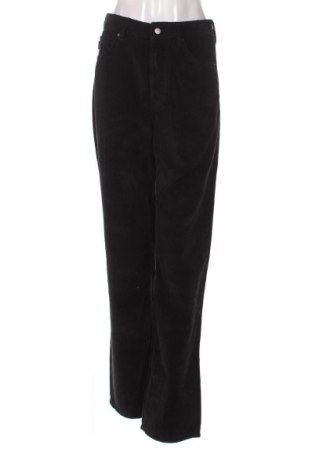 Pantaloni de velvet de femei Superdry, Mărime M, Culoare Negru, Preț 97,63 Lei