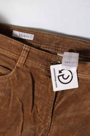 Дамски джинси Yessica, Размер L, Цвят Бежов, Цена 32,20 лв.