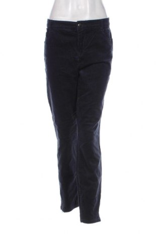 Γυναικείο κοτλέ παντελόνι Yessica, Μέγεθος XL, Χρώμα Μπλέ, Τιμή 4,31 €