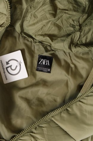 Дамски елек Zara, Размер XS, Цвят Зелен, Цена 27,00 лв.