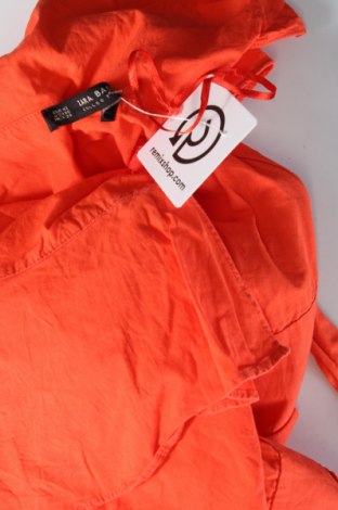 Дамски гащеризон Zara, Размер XS, Цвят Оранжев, Цена 13,85 лв.